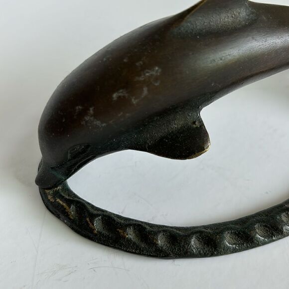 Vintage Metal Dolphin Door Knocker - Picture 2 of 9